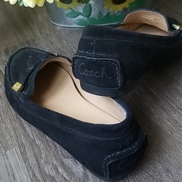 COACH BLACK LOAFERS - Picture 5 of 9